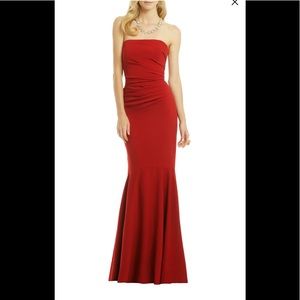 Badgley Mischka gown